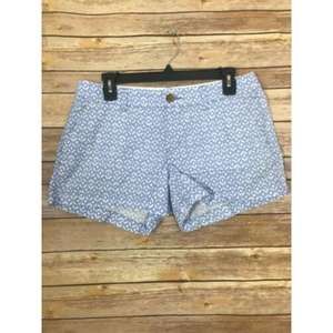Old Navy 4 Everyday 3" Blue Ikat Print Shorts XB